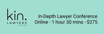 90-minute fixed-fee legal consultation online for Adelaide and South Australia with Kin Lawyers